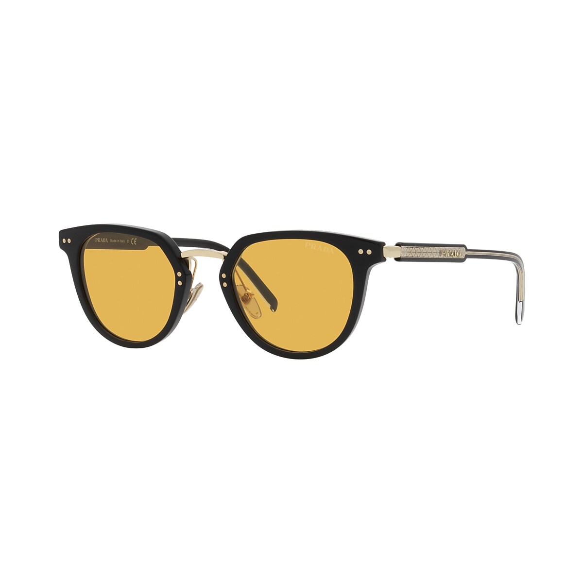 Prada yellow sunglasses for women outlet SPR09S