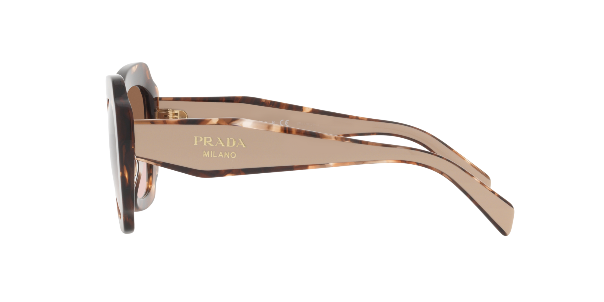 Prada Eyewear Brown Symbole Sunglasses Prada
