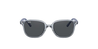 Ray-Ban RB9093S Leonard Kids 45 Dark Grey & Transparent Blue