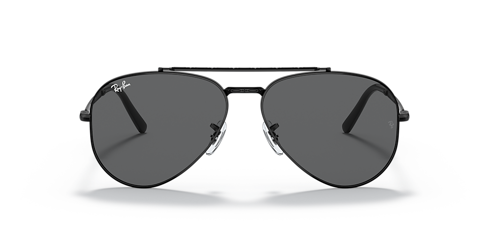 Tilskynde Praktisk udvande Ray-Ban RB3625 New Aviator 55 Dark Grey & Black Sunglasses | Sunglass Hut  USA
