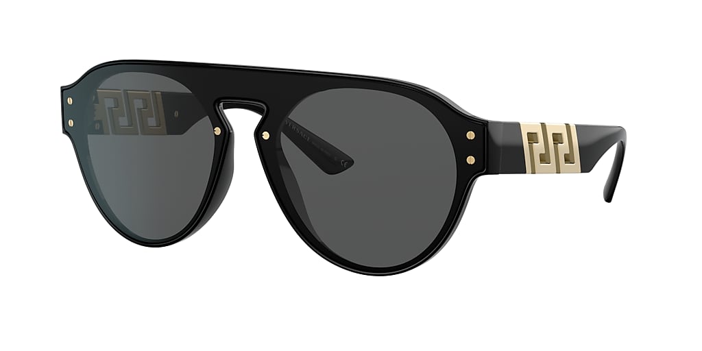 Versace VE4420 01 Dark Grey & Black Sunglasses | Sunglass Hut USA