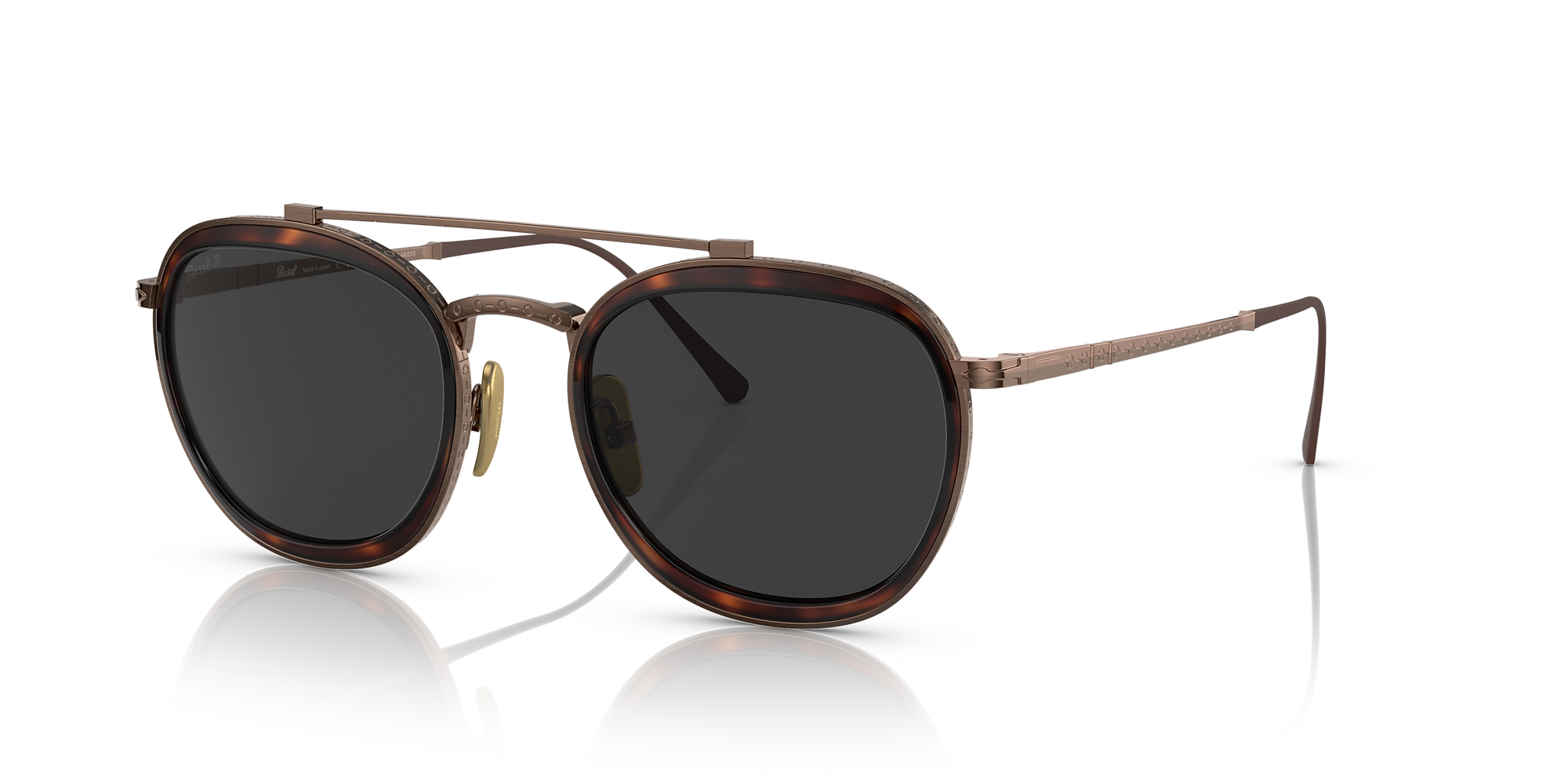 Persol PO5008ST 51 Polar Black + AR & Brown Polarized Sunglasses ...