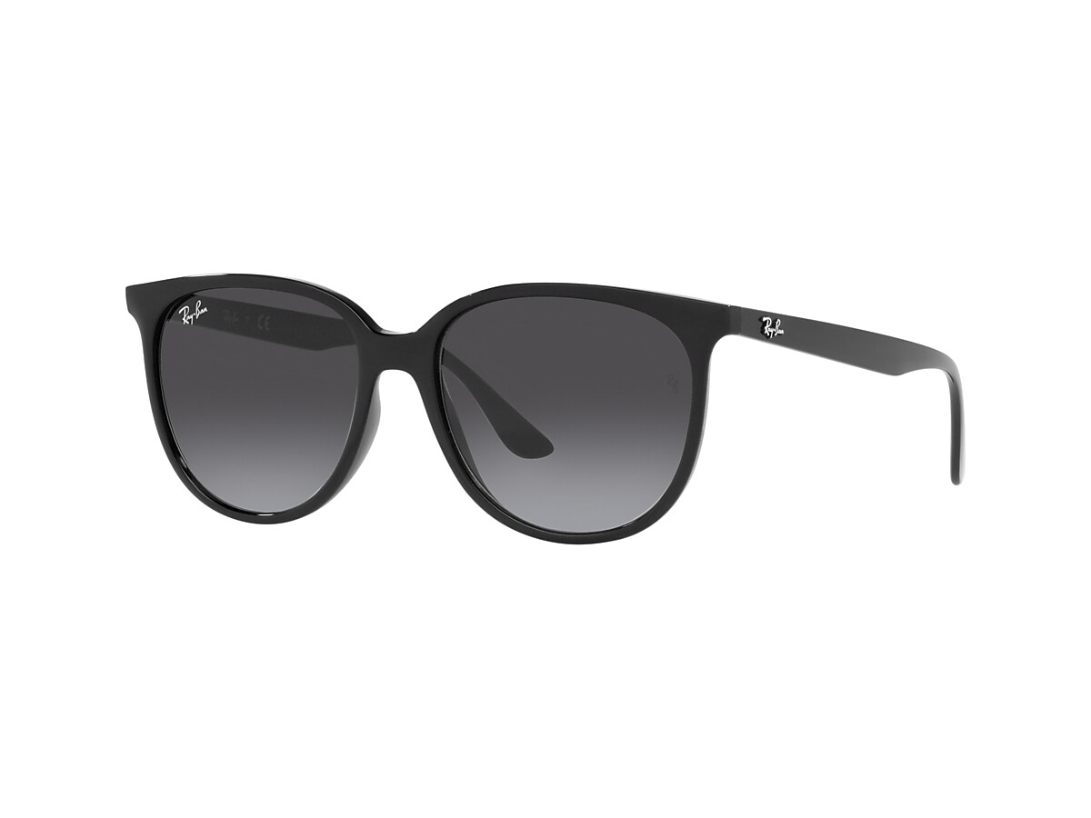 Ray-Ban RB4378F 54 Grey Gradient & Black Sunglasses | Sunglass Hut USA