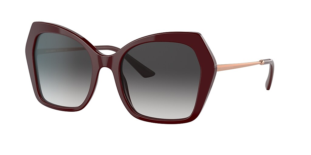 Dolce&Gabbana DG4399 56 Grey Gradient & Bordeaux Sunglasses | Sunglass ...