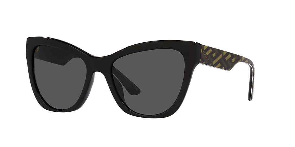 Versace Womens Ve4417u 56mm Sunglasses Black 