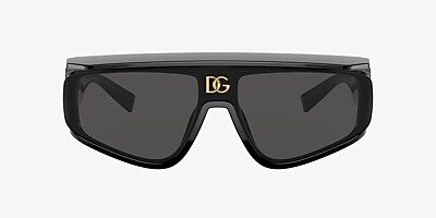 Dolce&Gabbana DG6177 01 Dark Grey & Black Sunglasses