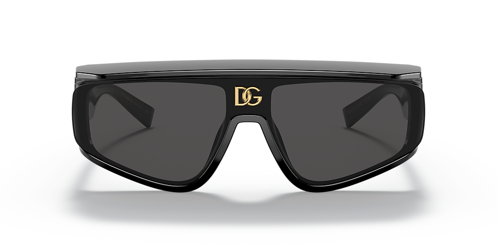 Dolce&Gabbana DG6177 01 Dark Grey & Black Sunglasses | Sunglass Hut USA