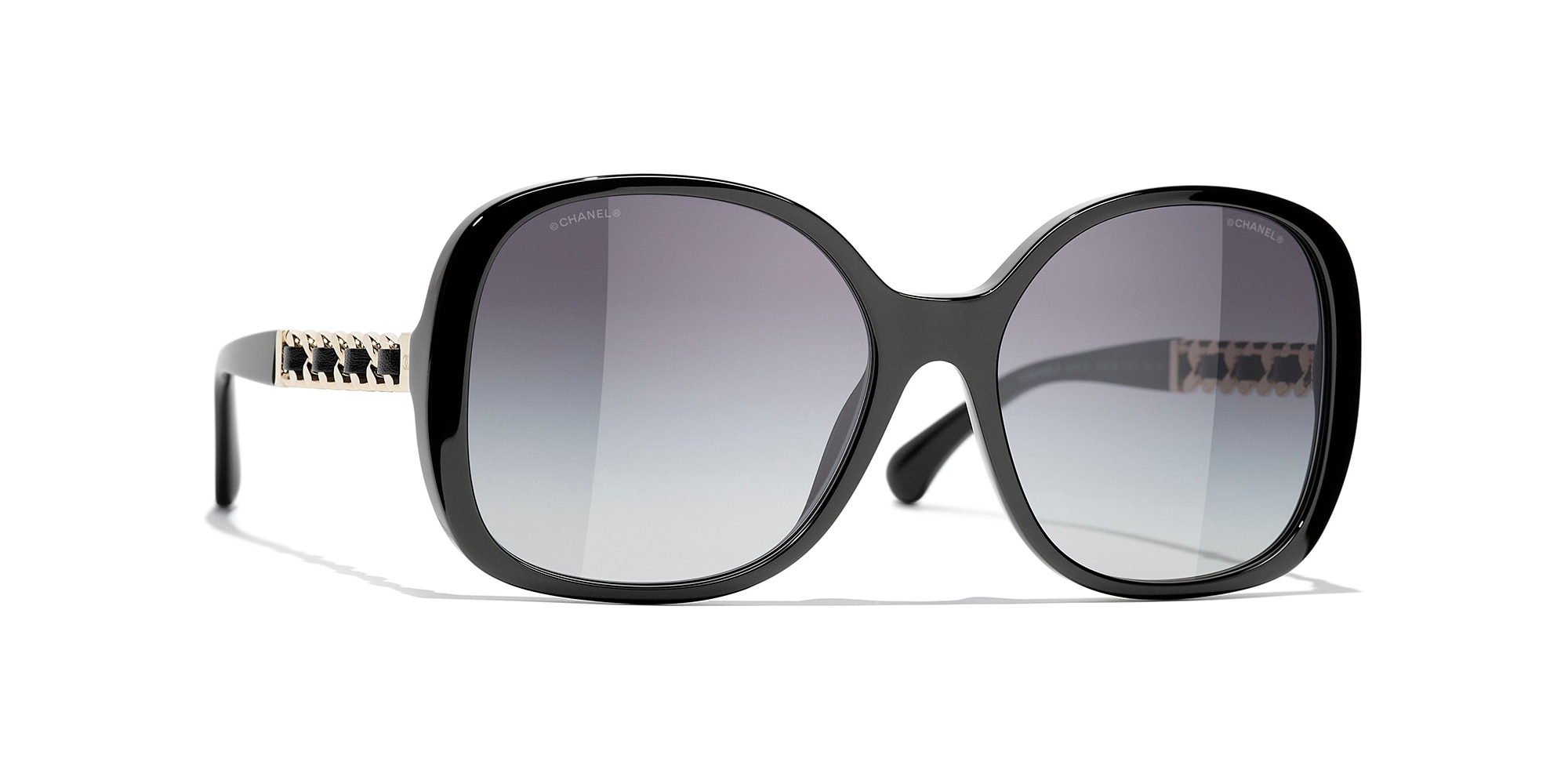 Pre-owned Chanel Woman Sunglasses Square Sunglasses Ch5470q