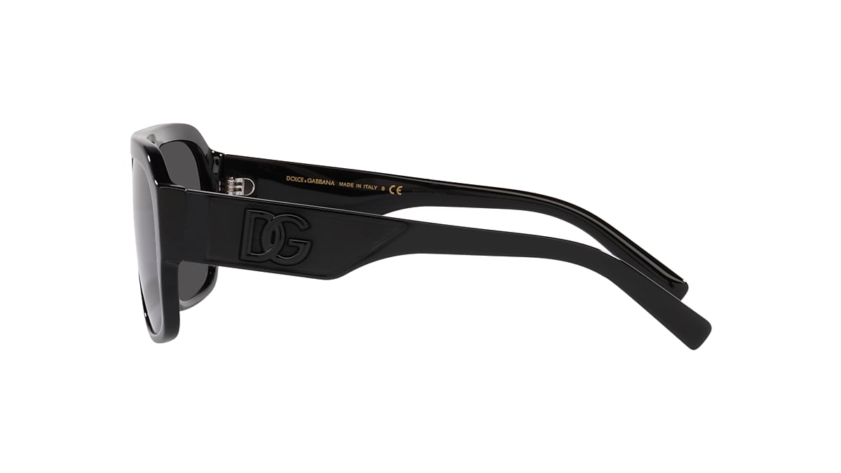 Dolce&Gabbana DG4403F 58 Dark Grey & Black Sunglasses