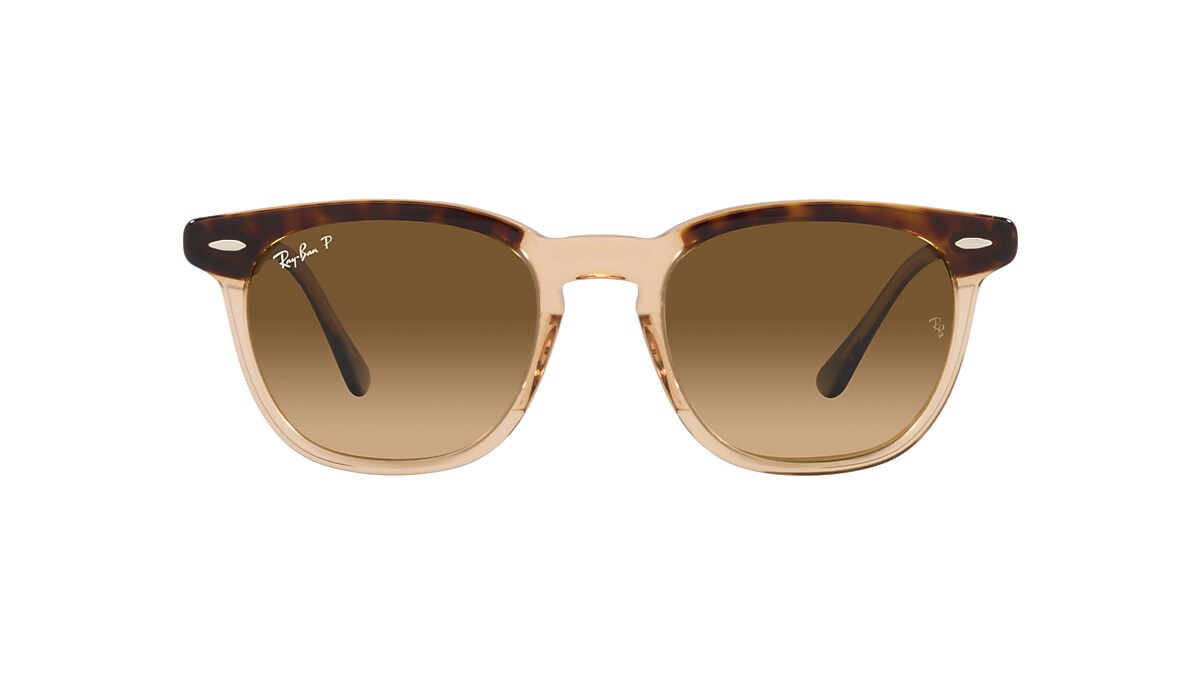 Ray-Ban RB2298F Hawkeye L (54 - 21) with Brown lenses and Tortoise frame |  Sunglass Hut®