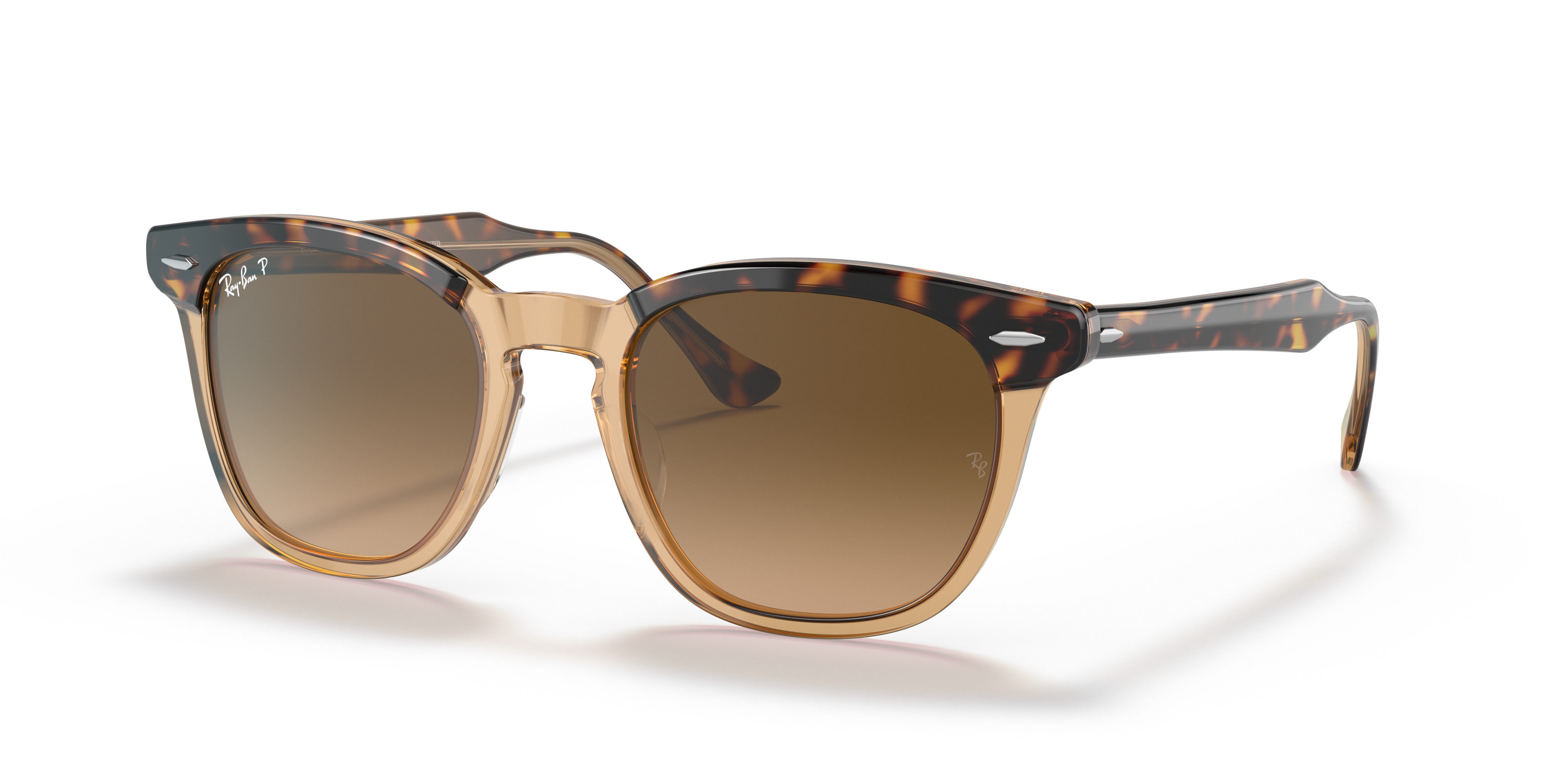 Womens Accessories Sunglasses Ray-Ban Hawkeye Round Sunglasses in Brown 
