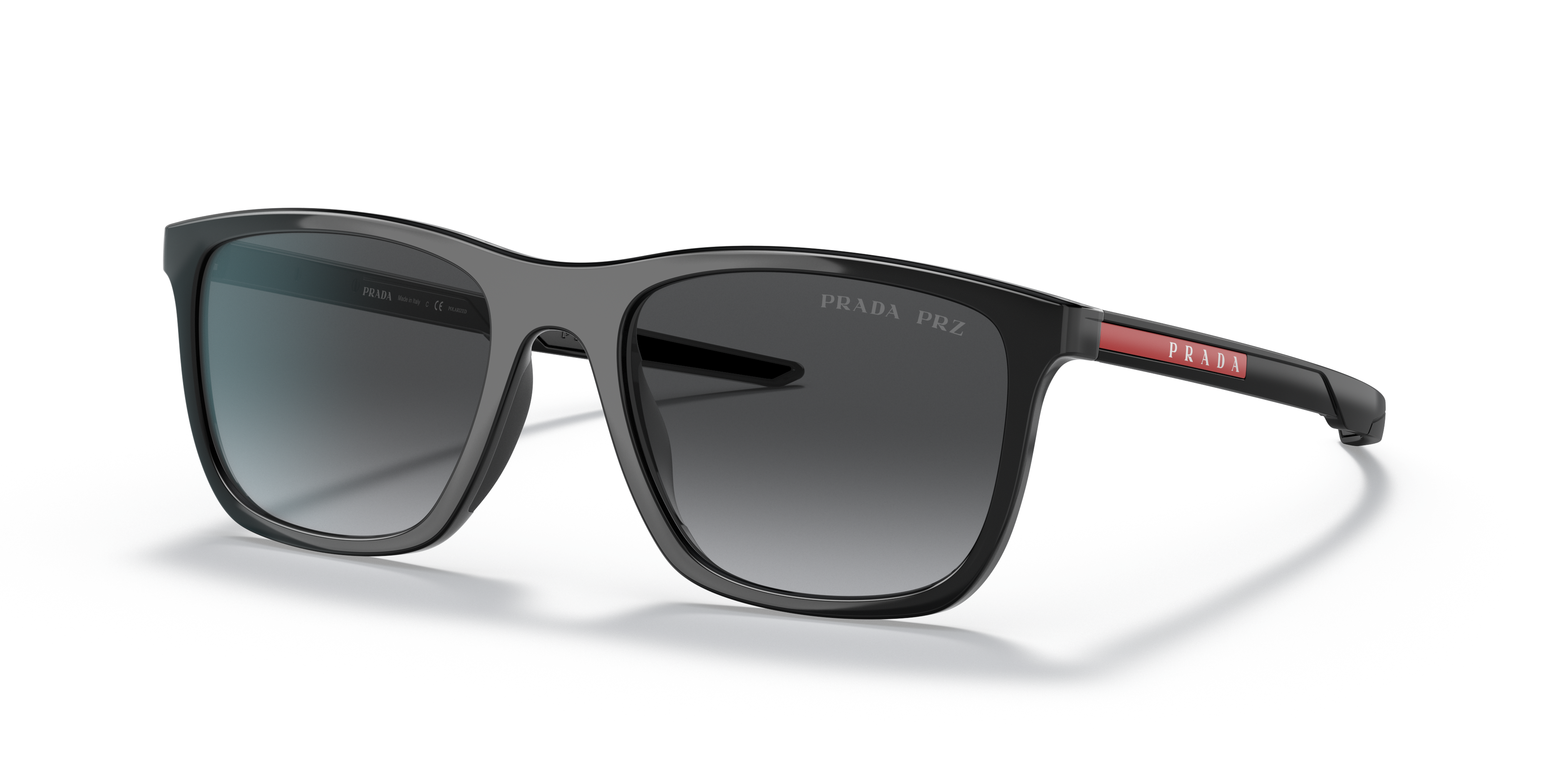 Prada Eyewear 0PR 18WS Sunglasses Black at CareOfCarl.com
