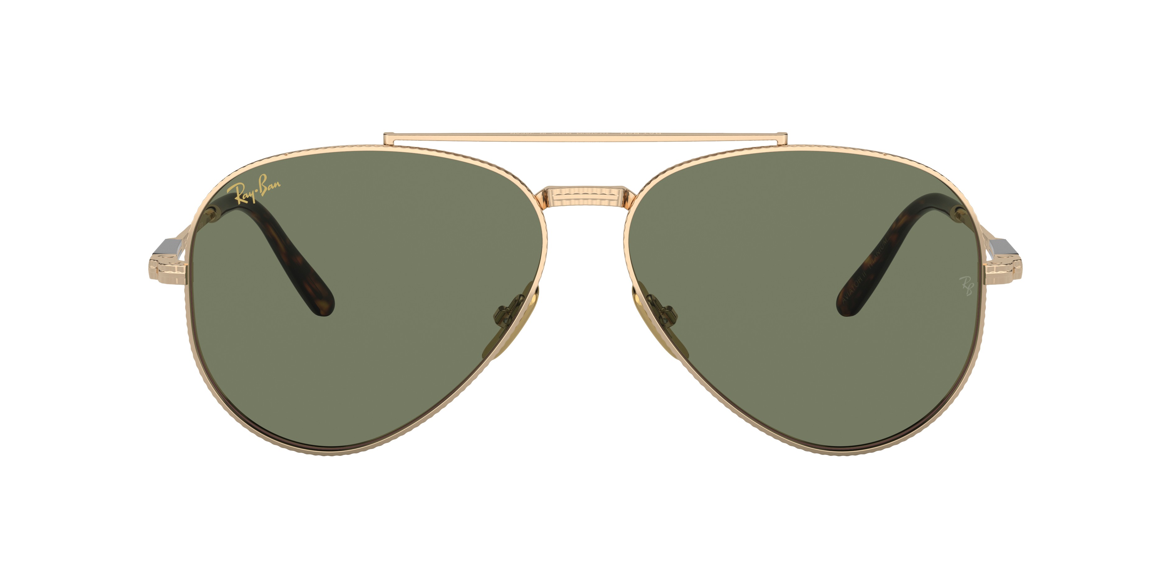 Ray-Ban RB3428 Outdoorsman Reloaded 58 Green Classic G-15 & Beige On Silver  Sunglasses | Sunglass Hut USA