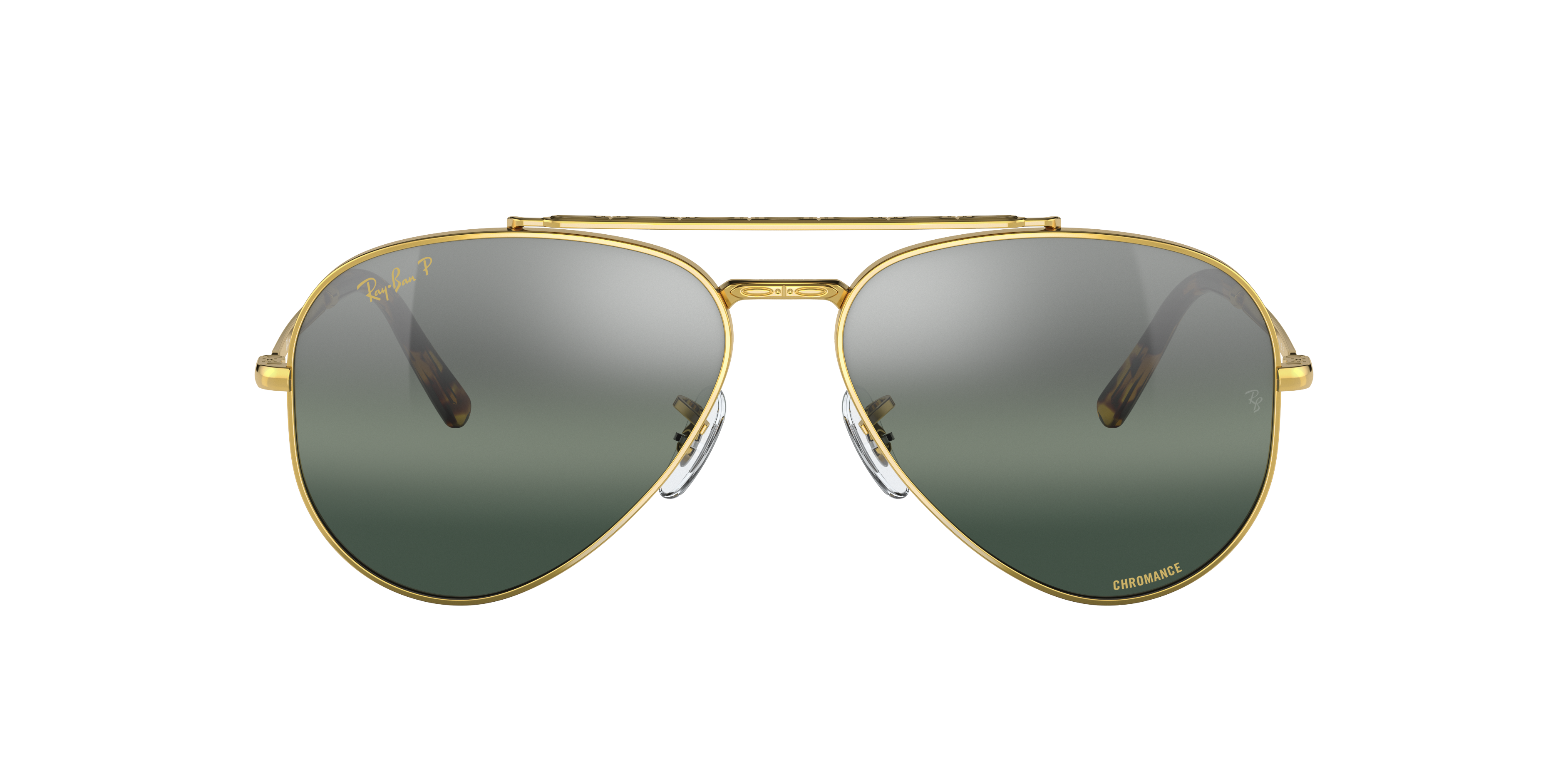 Ray-Ban RB3625 New Aviator 62 Plateado/Azul