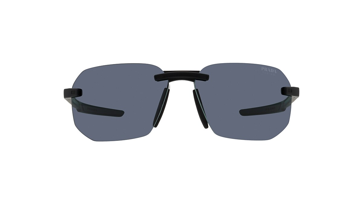 Prada shop frameless sunglasses