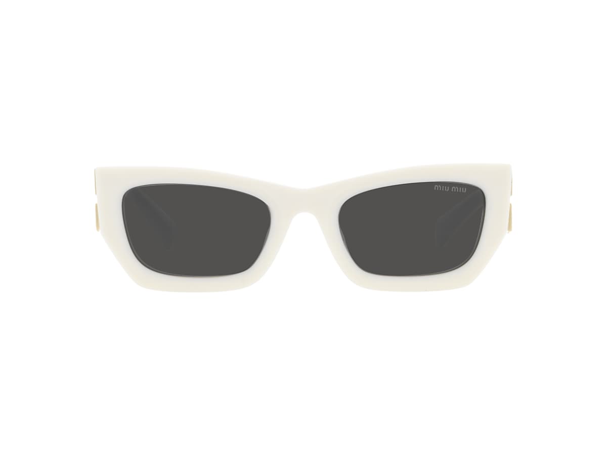 Miu Miu MU 09WS Runway 53 Dunkelgrau & Klar Sunglasses | Sunglass  