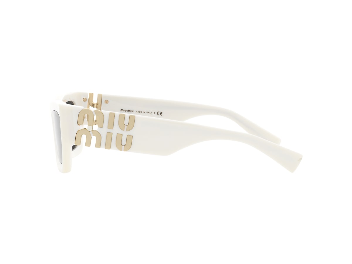 Miu Miu MU 09WS Runway 53 Dunkelgrau & Klar Sunglasses | Sunglass  