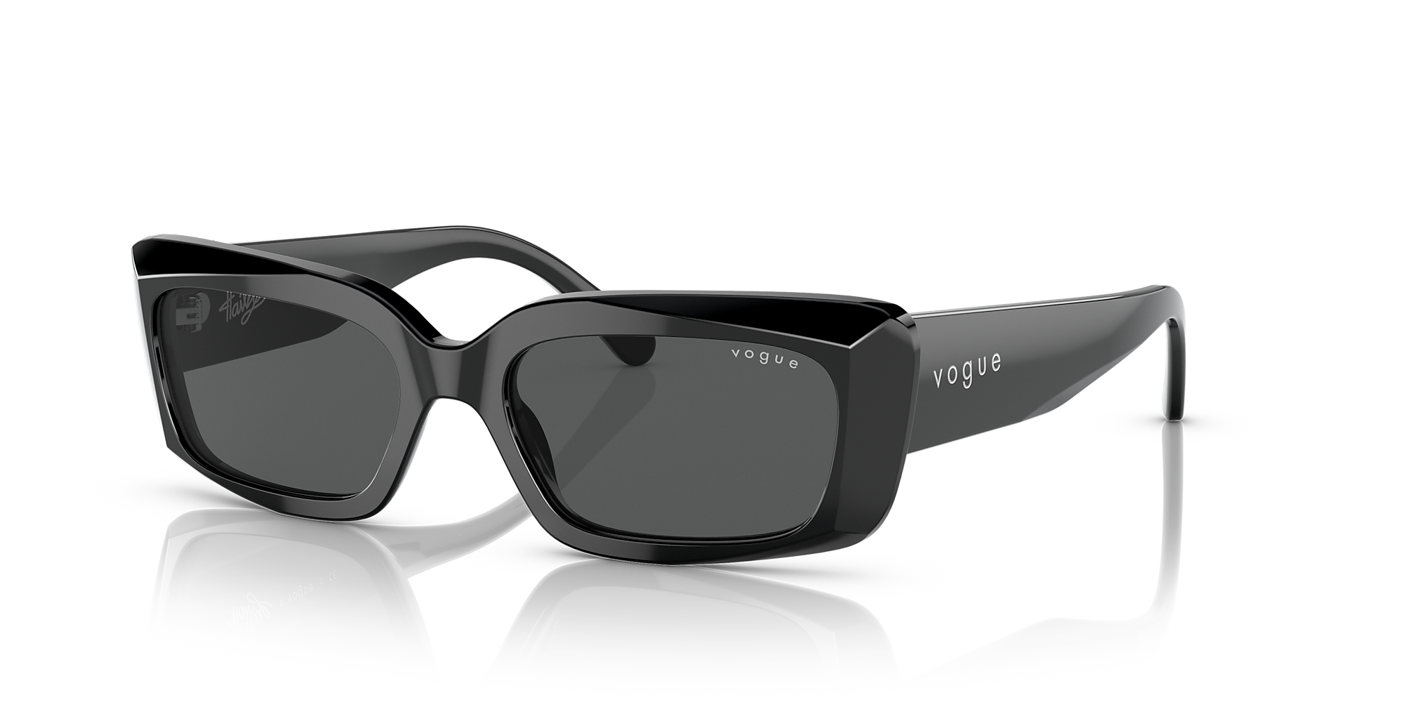 Vogue Eyewear VO5440S 52 Dark Grey & Black Sunglasses Sunglass Hut USA