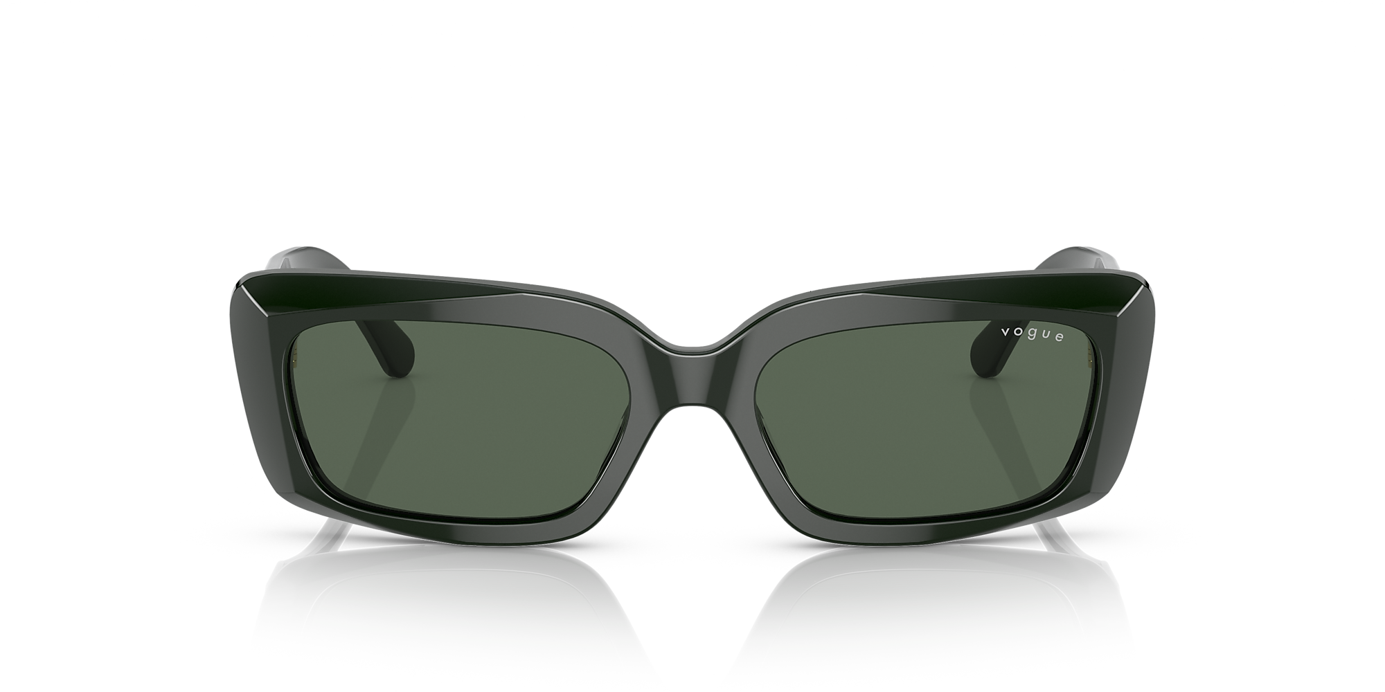 Vogue Eyewear VO5440S Dark Green / Dark Green / Solid Color image 2