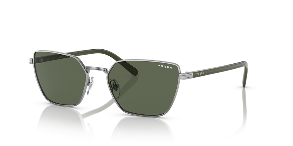 maatschappij militie Druppelen Vogue Eyewear VO4245S 53 Dark Green & Gunmetal Sunglasses | Sunglass Hut USA