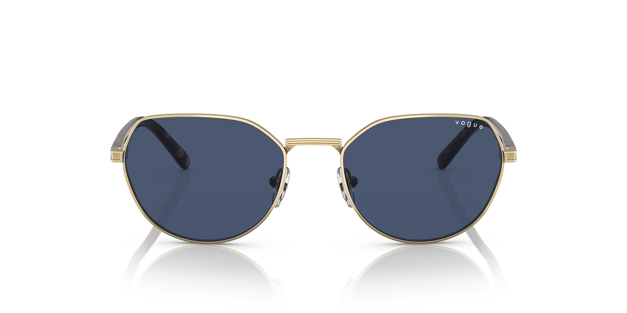 Vogue Eyewear VO4242S Gold / Dark Blue / Solid Color image 2