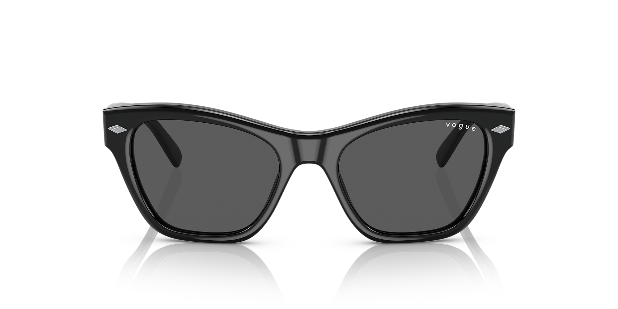 Vogue Eyewear VO5445S Black / Dark Grey / Solid Color image 2