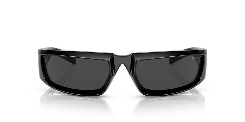 Prada PR 29YS Runway 63 Dark Grey & Black Sunglasses | Sunglass Hut Canada