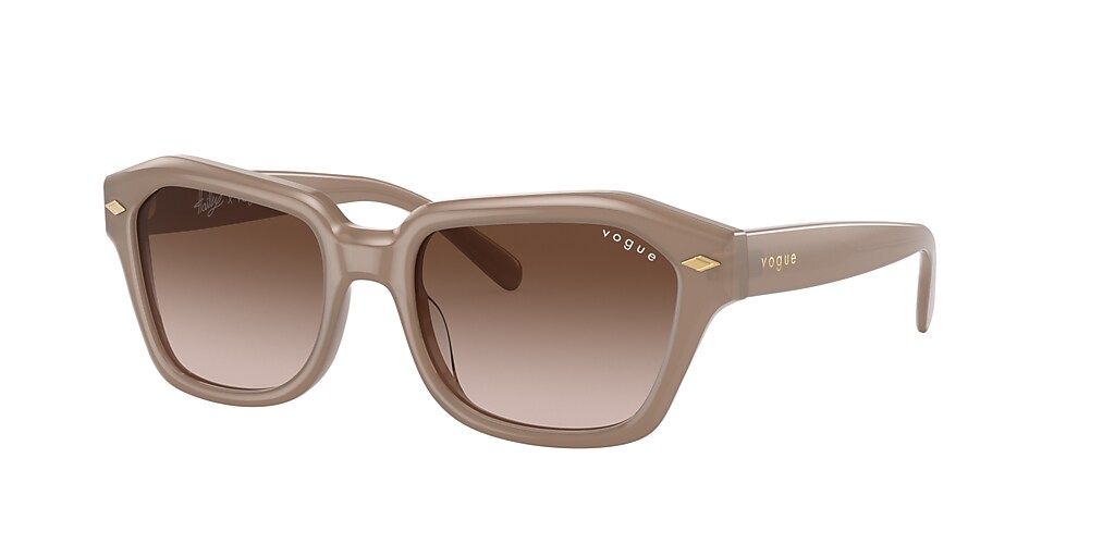 Vogue Eyewear VO5444S 52 Brown Gradient & Opal Sand Sunglasses