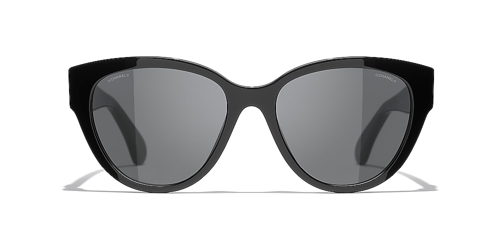 Chanel Butterfly Sunglasses CH5477 56 Grau und Schwarz