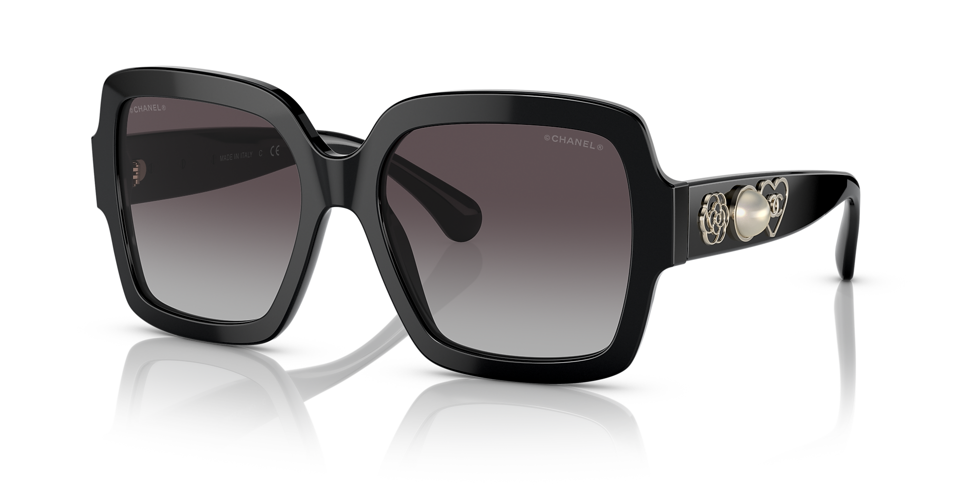 Chanel Square Sunglasses CH5479 56 Gris & Noir de soleil
