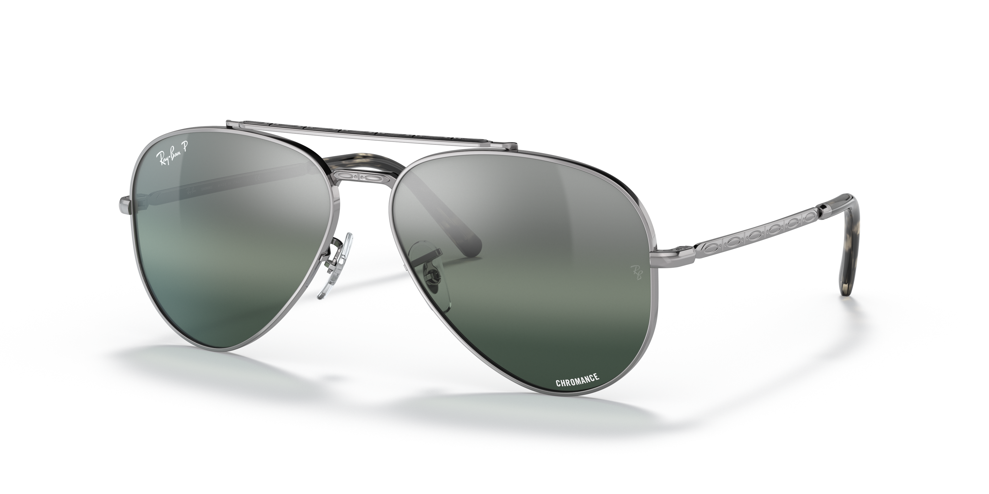 Aviator Sunglasses - Gold Frame / Bluegreen Mirror Lens – Sunnytop Shop