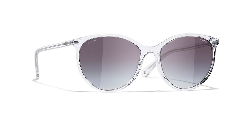 Chanel Pantos Sunglasses CH5448 54 Grey & Transparent Sunglasses