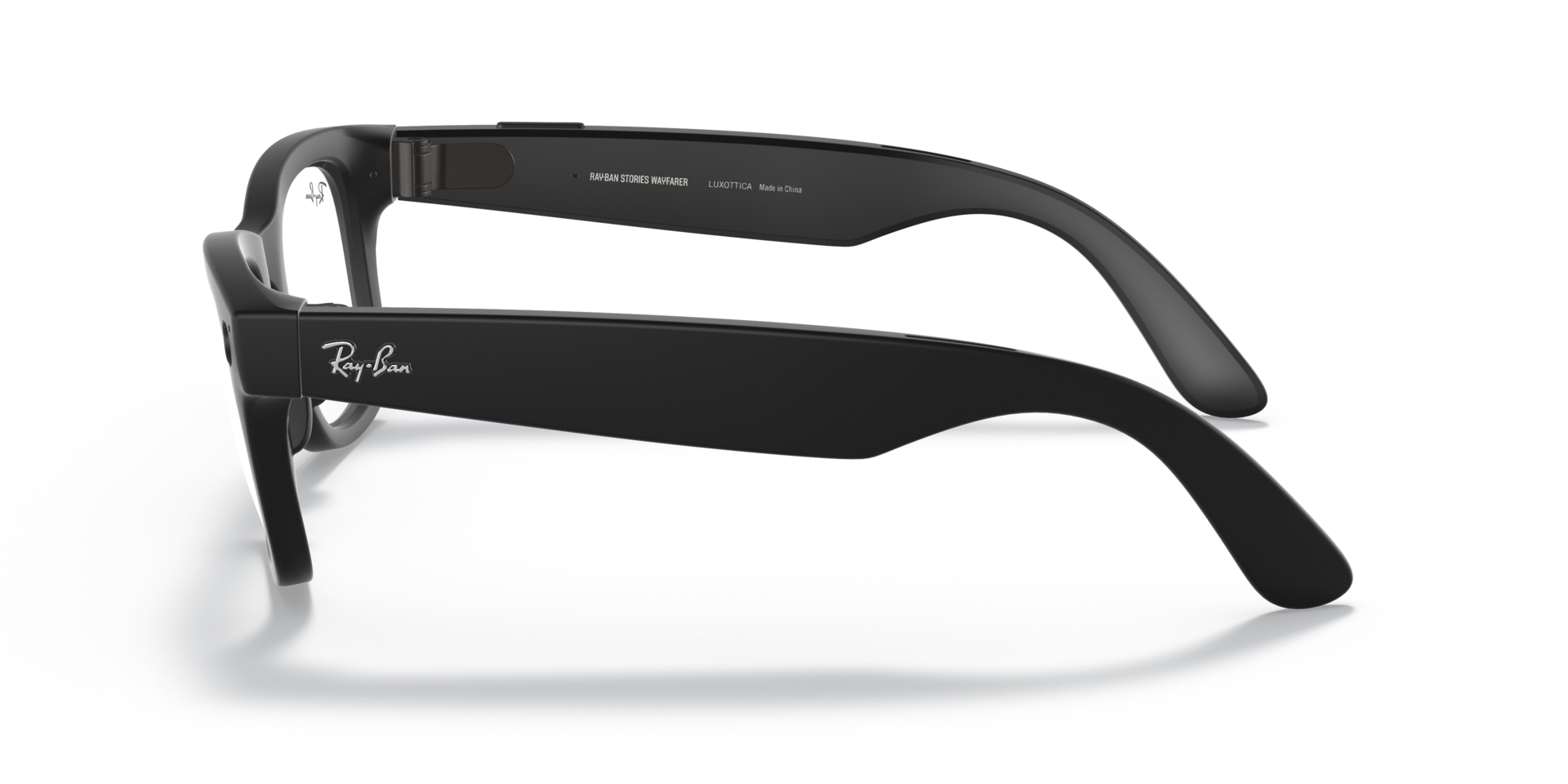 Ray-Ban RW4002 RAY-BAN STORIES | WAYFARER 50 Clear/Grey Transitions® |  Sunglass Hut