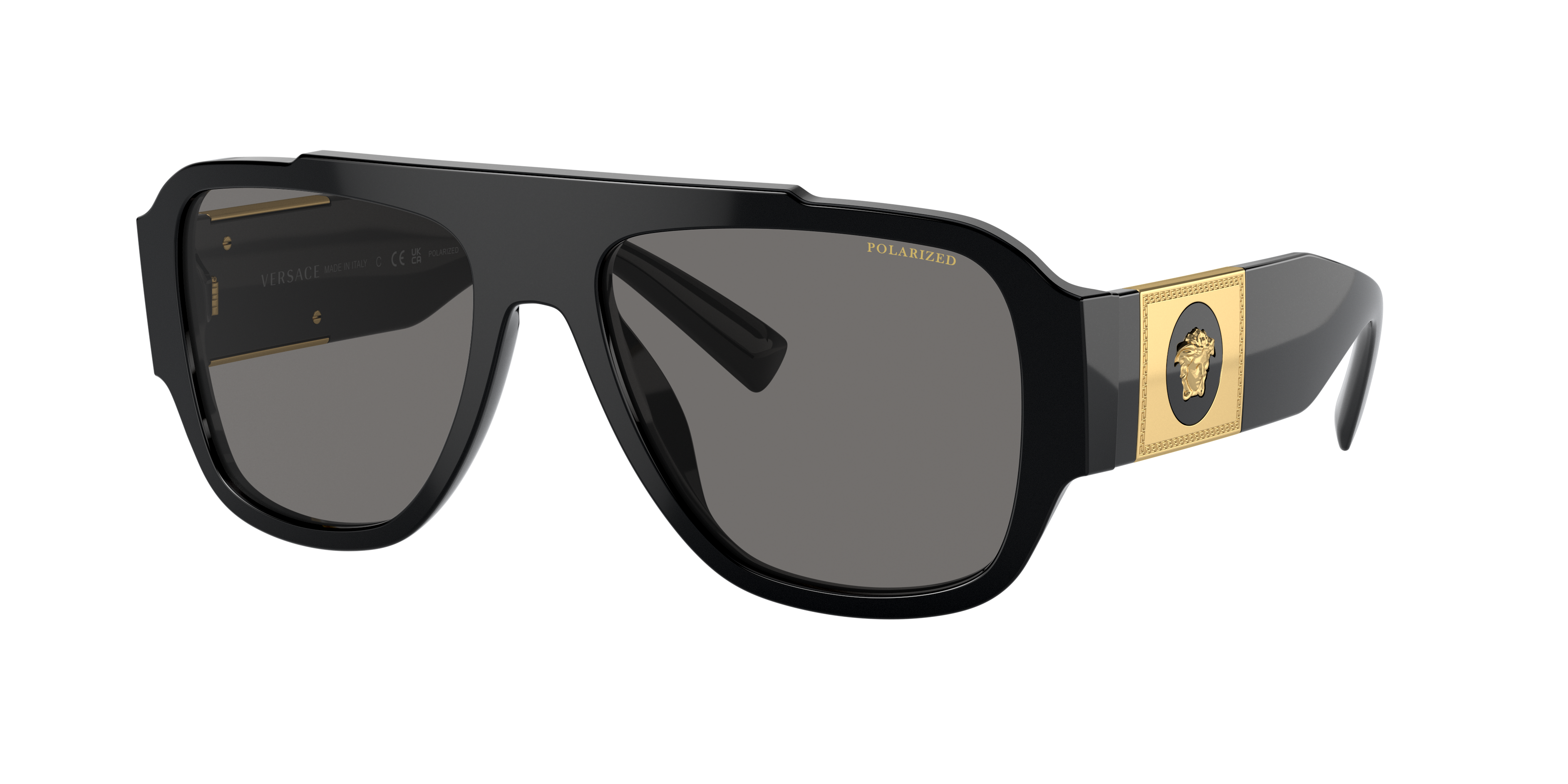 Versace Man Sunglasses Ve4436u In Dark Grey Polar