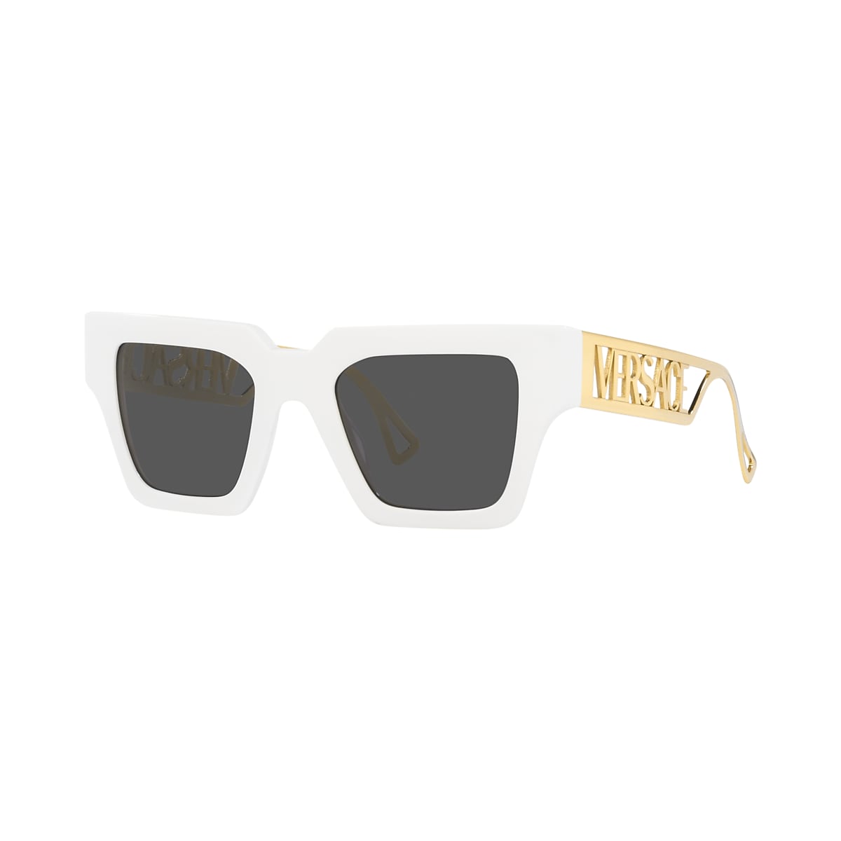 Versace VE4431 50 Dark Grey & Black Sunglasses