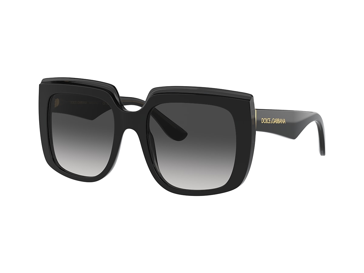 Dolce&Gabbana DG4414 54 Grey Gradient & Black On Transparent Black 