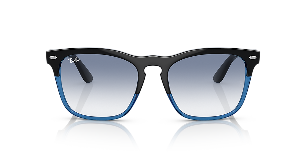 Ray-Ban RB4487 Steve 54 Blue & Black On Blue Sunglasses | Sunglass Hut USA