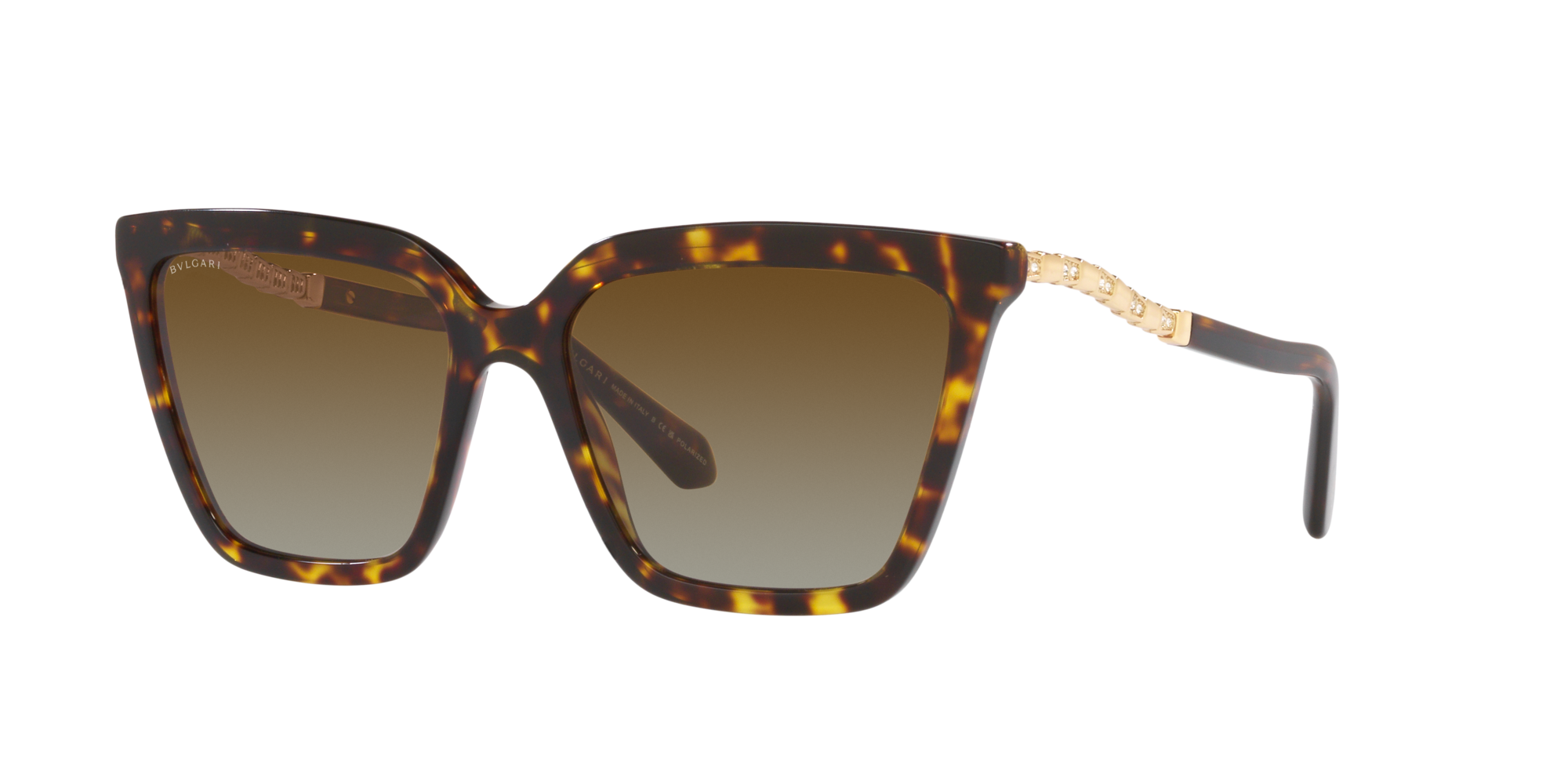 Bvlgari BV8258 55 Brown Gradient & Havana Sunglasses | Sunglass Hut  Australia