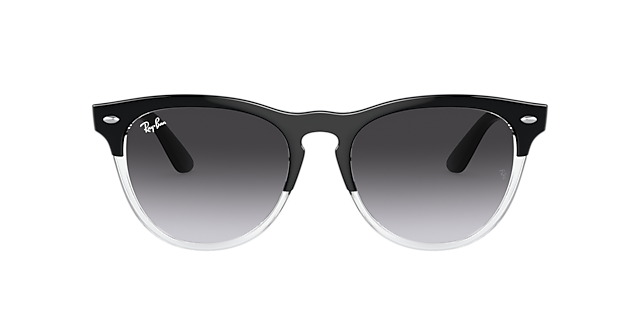 Ray-Ban RB4471 Iris 54 Blue & Black On Blue Sunglasses | Sunglass 