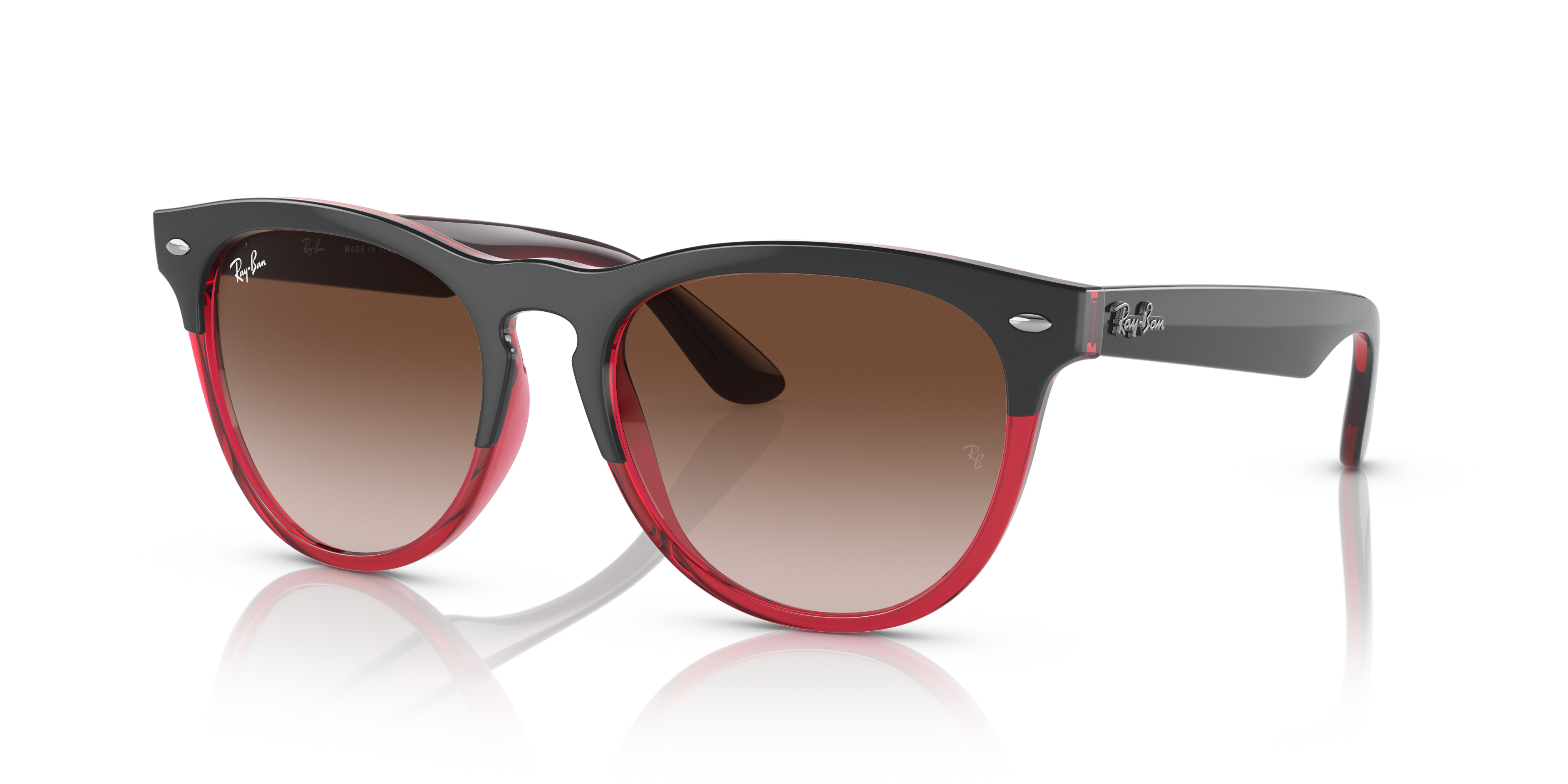 Octagonal Sunglasses - Red | Claire's US