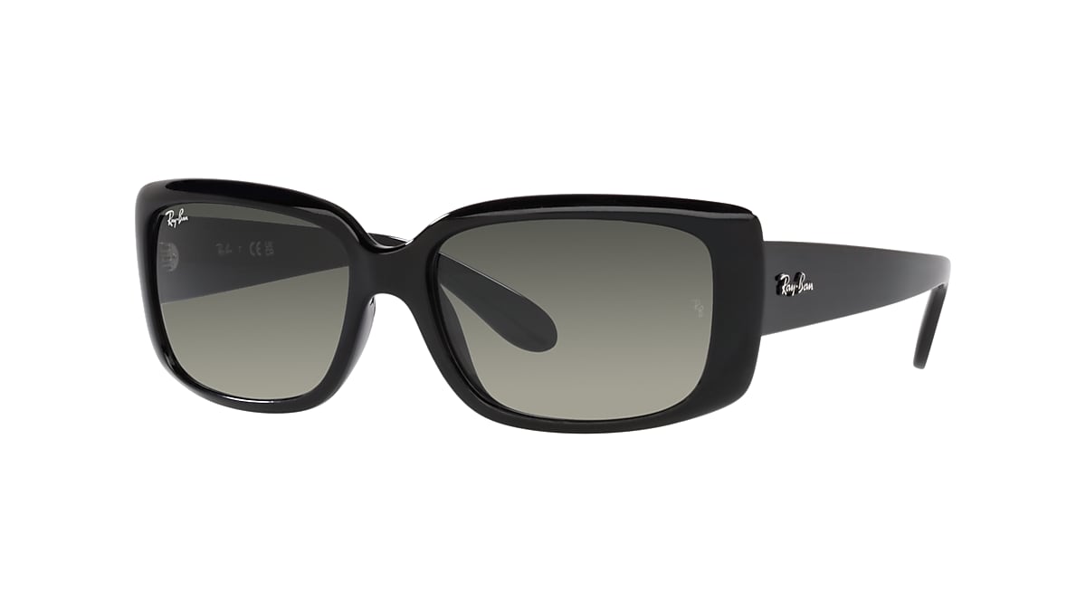 Ray-Ban RB4389 55 Grey & Black Sunglasses | Sunglass Hut USA