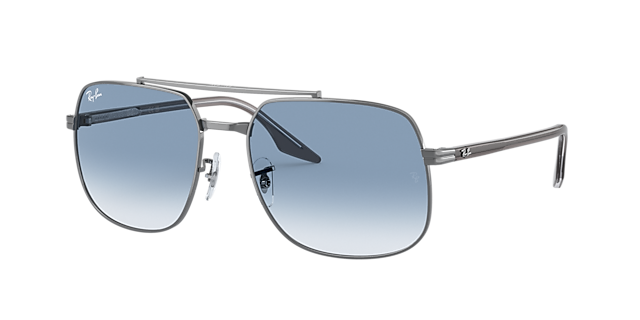 Ray-Ban RB3699 59 Gradient Blue & Gunmetal Sunglasses