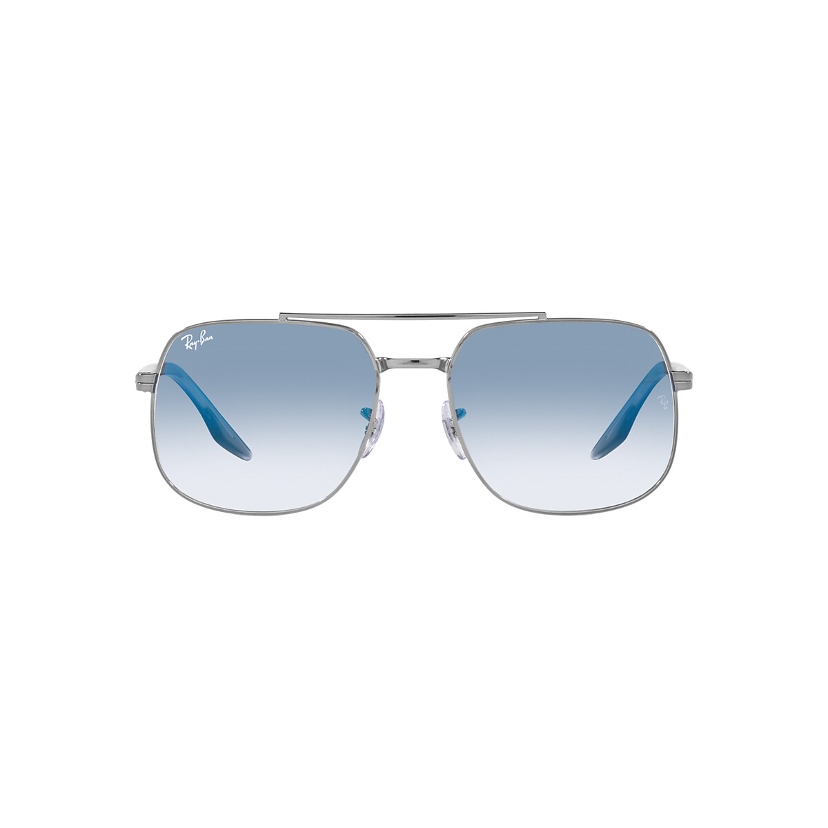Ray-Ban RB3699 56 Verlaufstönung Blau & Gunmetal Sunglasses 