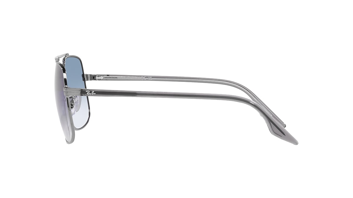 Ray-Ban RB3699 56 Verlaufstönung Blau & Gunmetal Sunglasses  