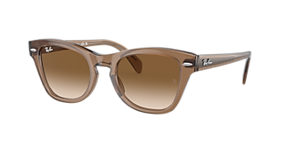 Ray-Ban RB3710 Bonnie 50 Brown & Havana On Gold Sunglasses