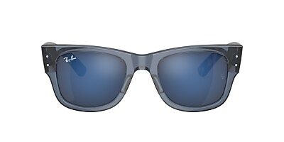 Navy blue shop wayfarer sunglasses