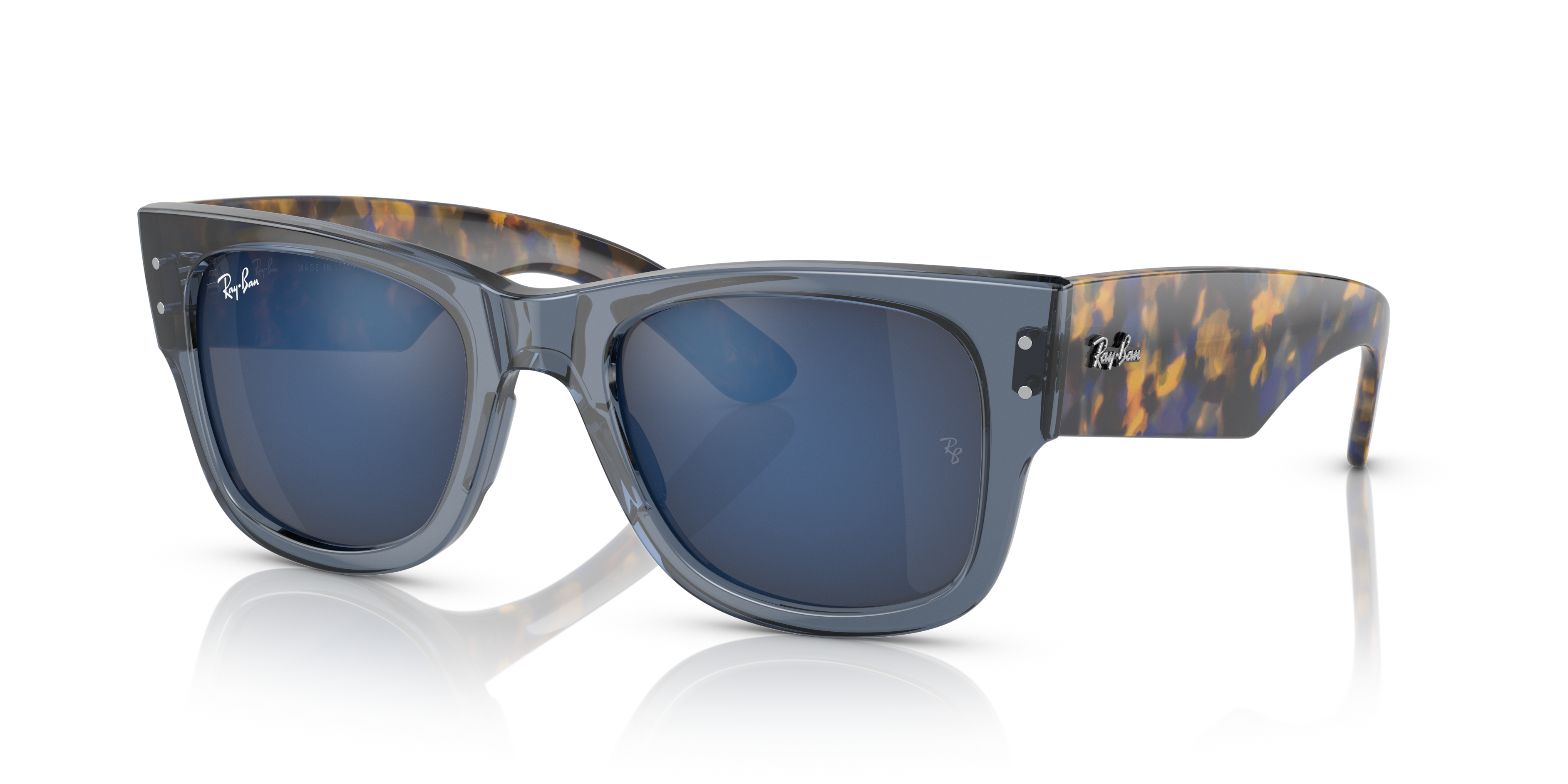Free: Ray-Ban Wayfarer Sunglasses Sunglass Hut Polarized light, gray frame  transparent background PNG clipart - nohat.cc