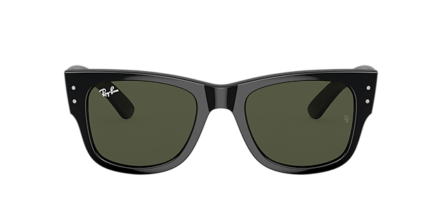 MEGA WAYFARER Sunglasses in Black and Green - RB0840S