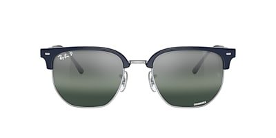 Ray-Ban RB4416 New Clubmaster 51 Silver/Blue & Blue On Silver