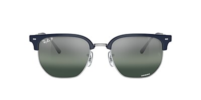 Ray-Ban RB4416 New Clubmaster 53 Silver/Blue & Blue On Silver